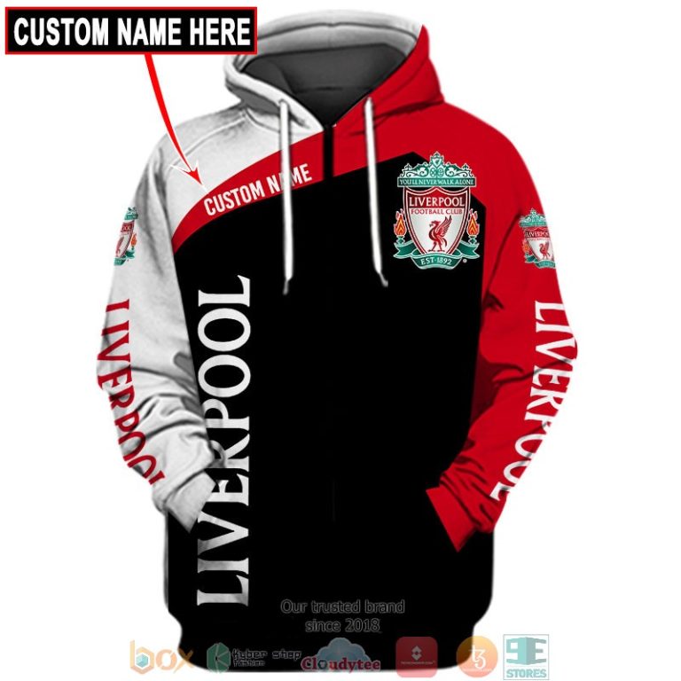 Personalized Liverpool 3d shirt hoodie 1 2