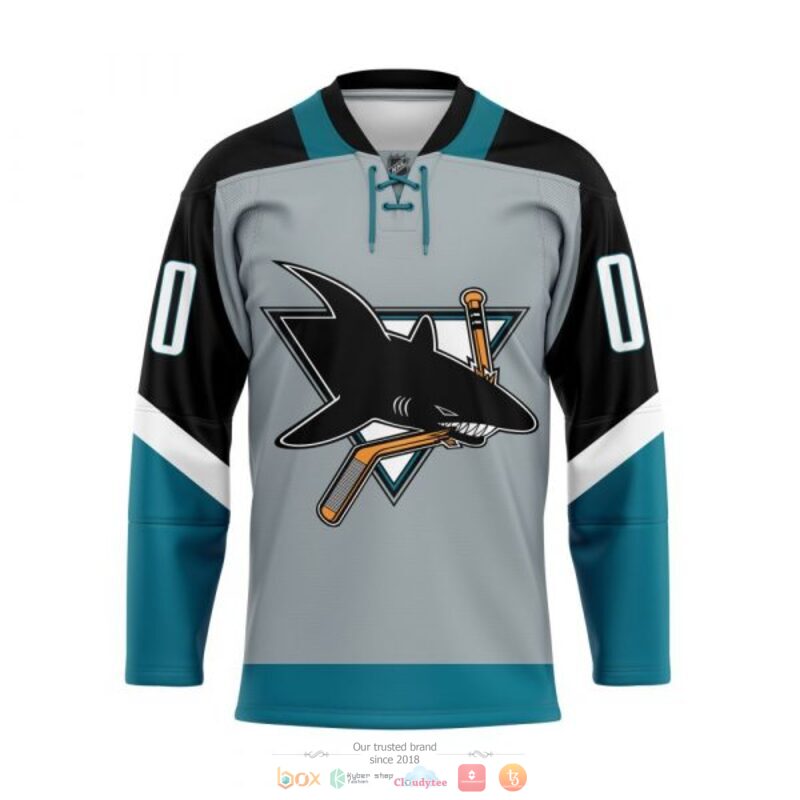 Personalized NHL San Jose Sharks Hockey Jersey custom Hockey Jersey