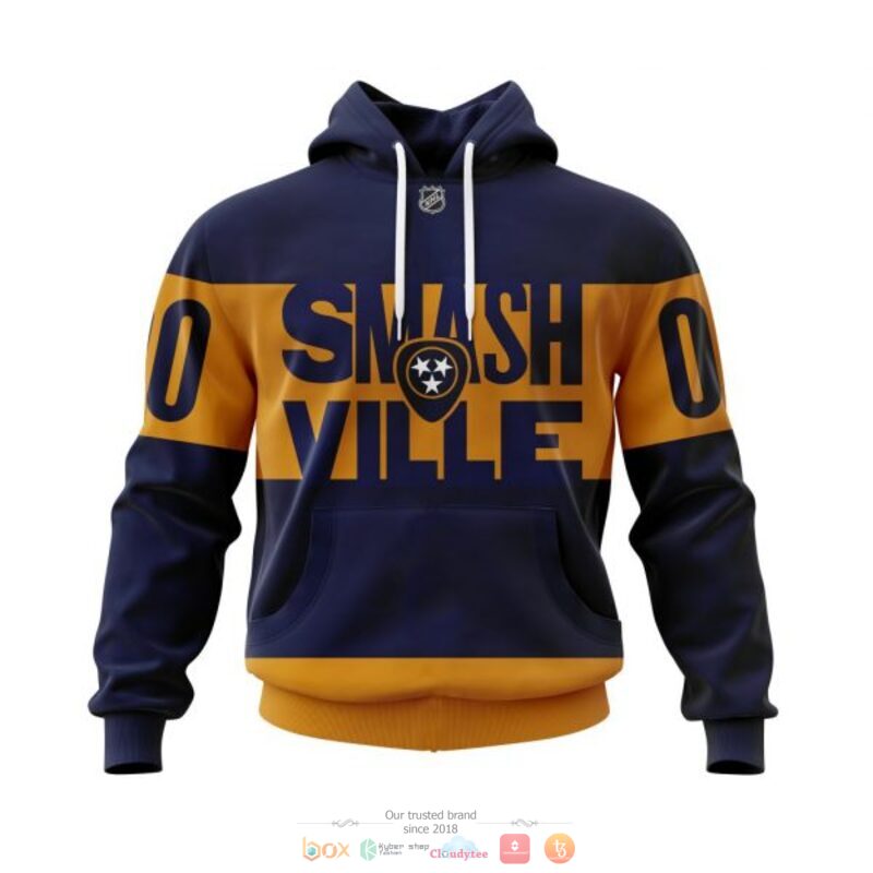 Personalized Nashville Predators NHL Smashville custom 3D shirt hoodie