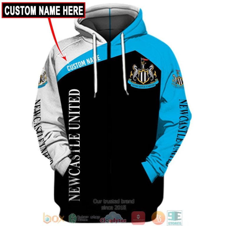 Personalized Newcastle 3d shirt hoodie 1 2