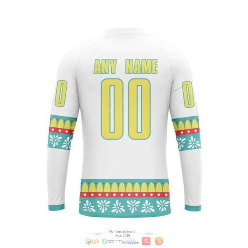 Personalized San Jose Sharks NHL white custom 3D shirt hoodie 1 2 3 4 5 6