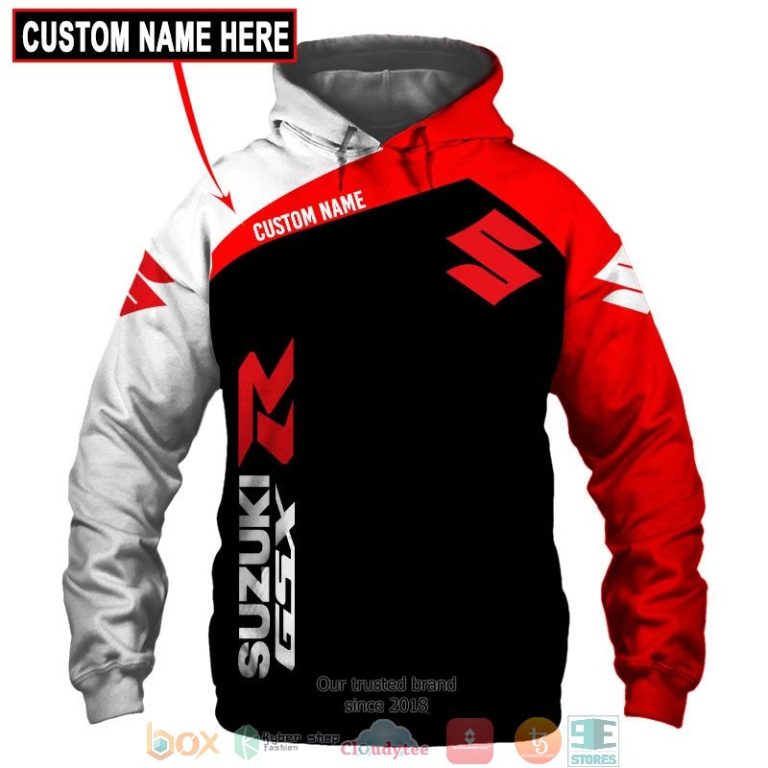 Personalized Suzuki GSX R 3d shirt hoodie