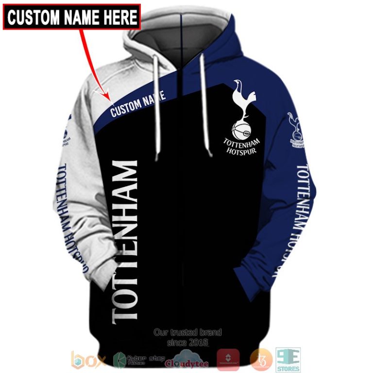 Personalized Tottenham 3d shirt hoodie 1 2