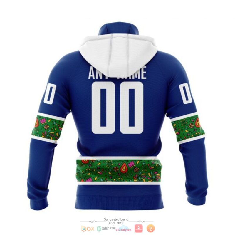 Personalized Vancouver Canucks NHL Celebrate Diwali blue custom 3D shirt hoodie 1 2 3 4