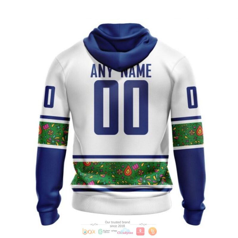 Personalized Vancouver Canucks NHL Celebrate Diwali white custom 3D shirt hoodie 1 2