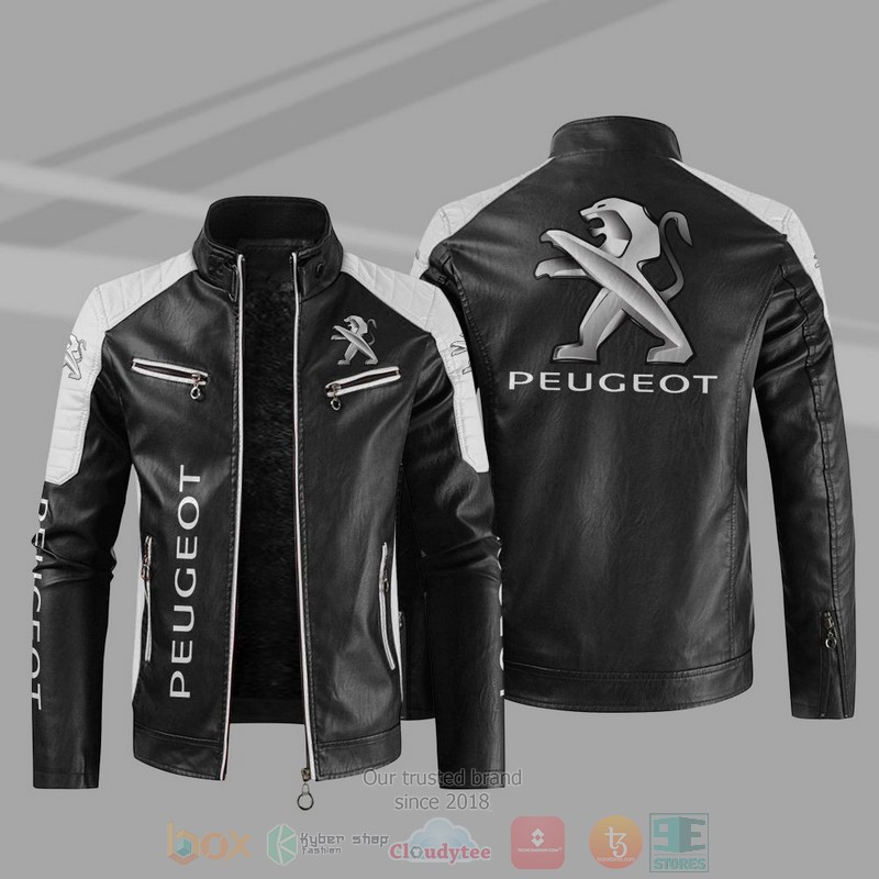 Peugeot Block Leather Jacket