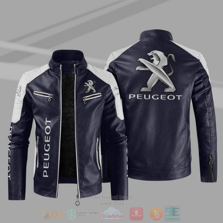 Peugeot Block Leather Jacket 1 2