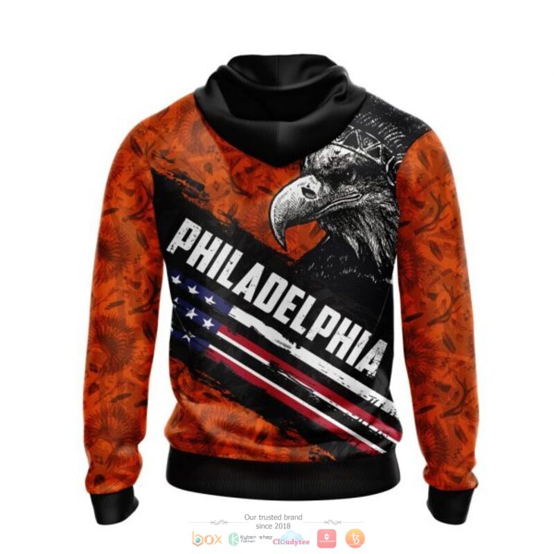Philadelphia Flyers NHL Eagle American flag 3D shirt hoodie 1 2