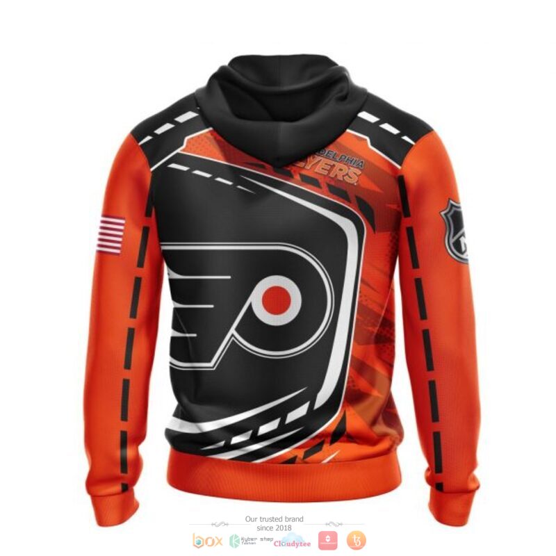 Philadelphia Flyers NHL black orange 3D shirt hoodie 1 2