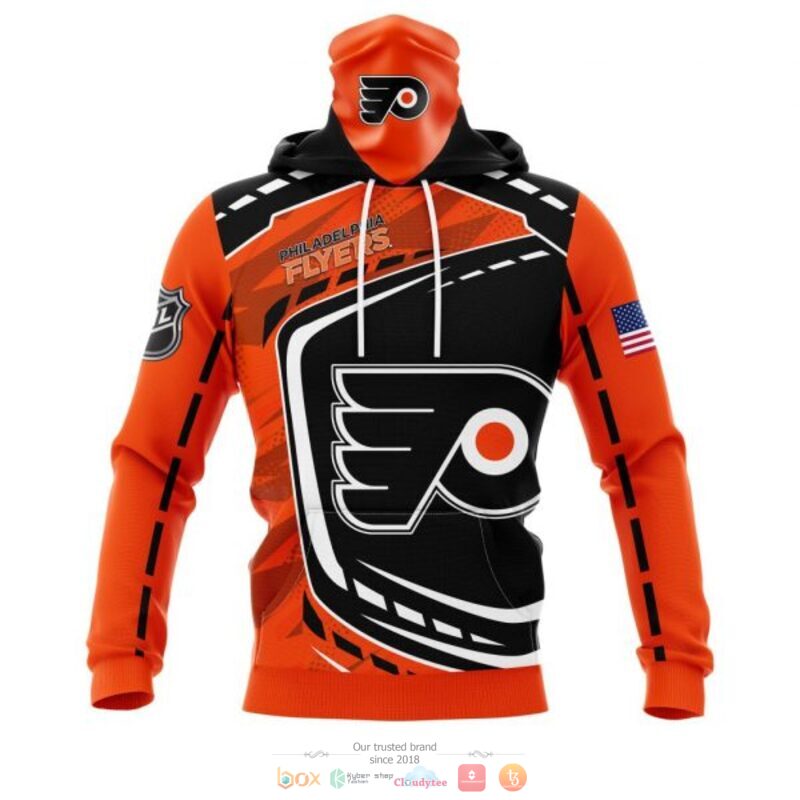 Philadelphia Flyers NHL black orange 3D shirt hoodie 1 2 3