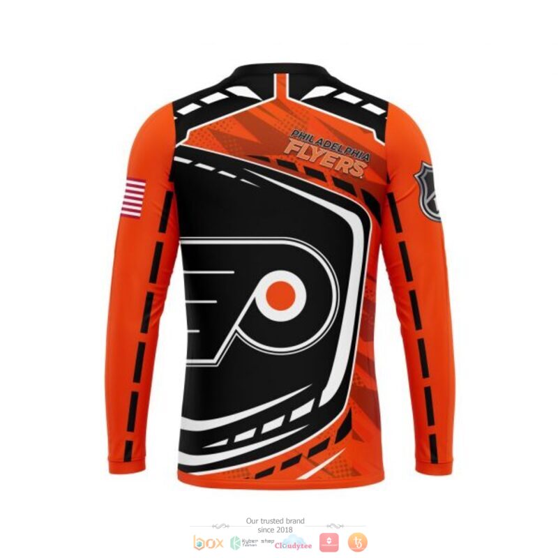 Philadelphia Flyers NHL black orange 3D shirt hoodie 1 2 3 4 5 6