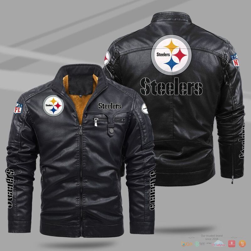 Pittsburgh Steelers NFL Trend Fleece Leather Jacket