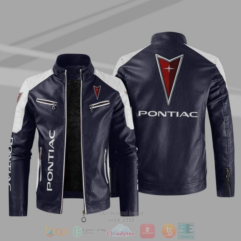 Potiac Block Leather Jacket 1 2