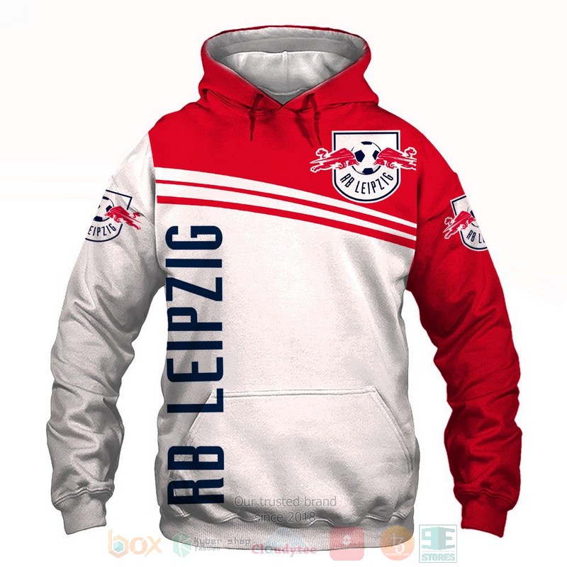 RB Leipzig white red 3D shirt hoodie