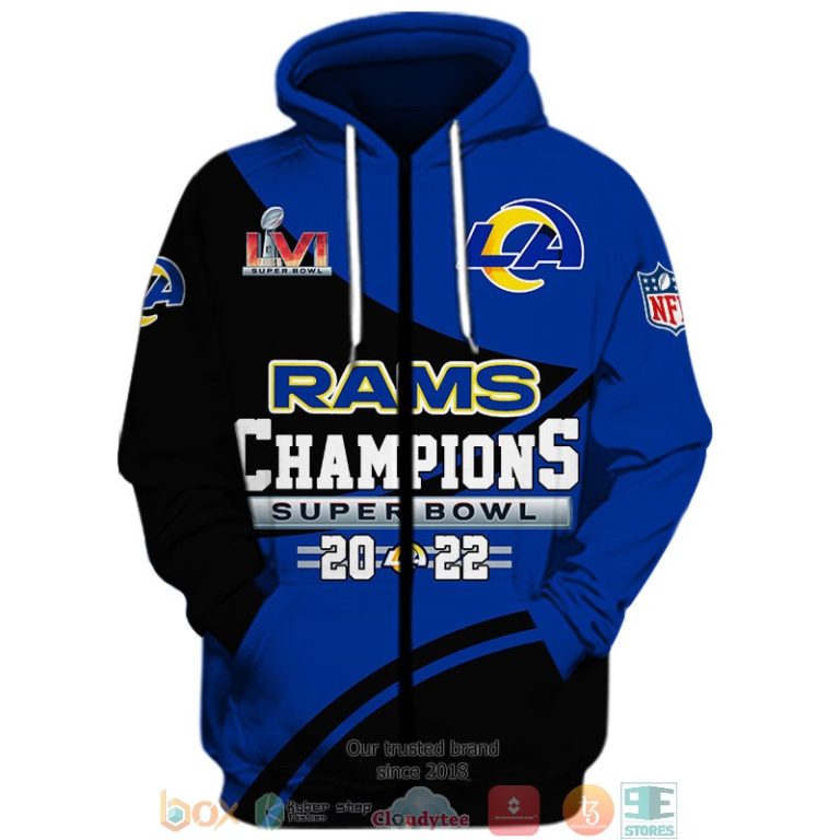 Rams Super bowl 3d shirt hoodie 1 2