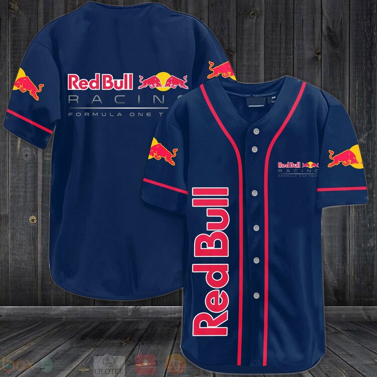 Red Bull Racing Formula One Team Baseball Jersey