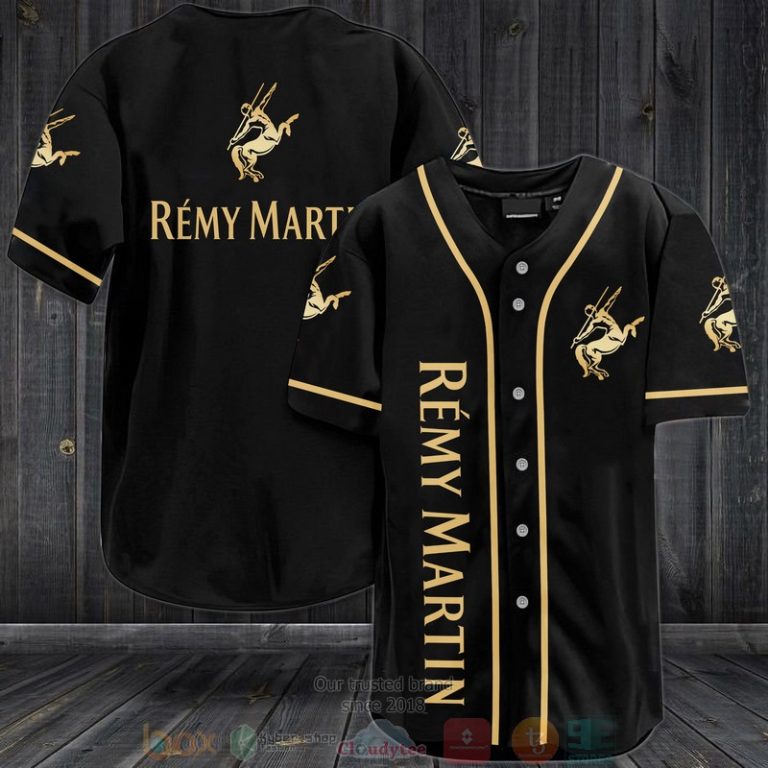 Remy Martin black Baseball Jersey