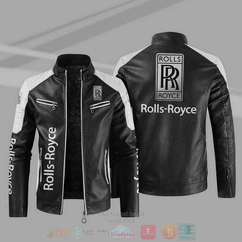 Rolls Royce Block Leather Jacket