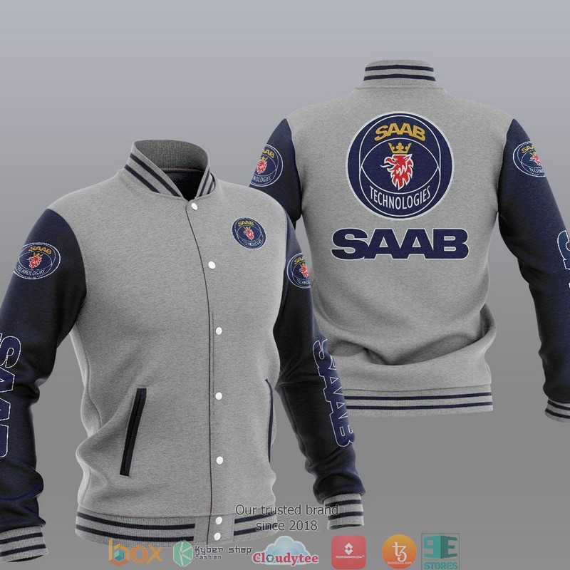 Saab Automobile Baseball Jacket 1