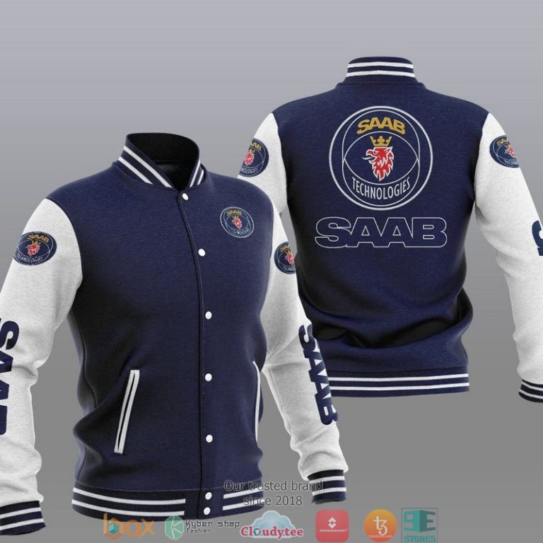 Saab Automobile Baseball Jacket 1 2