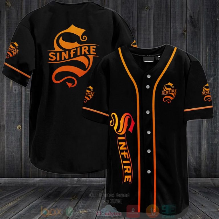 Sinfire Cinnamon Whisky Baseball Jersey