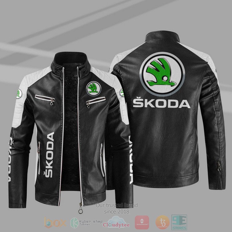 Skoda Block Leather Jacket