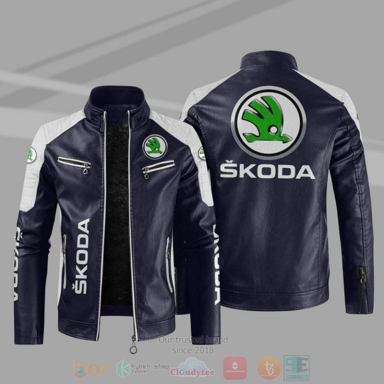 Skoda Block Leather Jacket 1 2