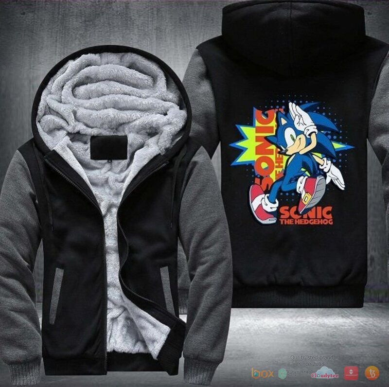 Sonic the Hedgehog Fleece Hoodie Jacket