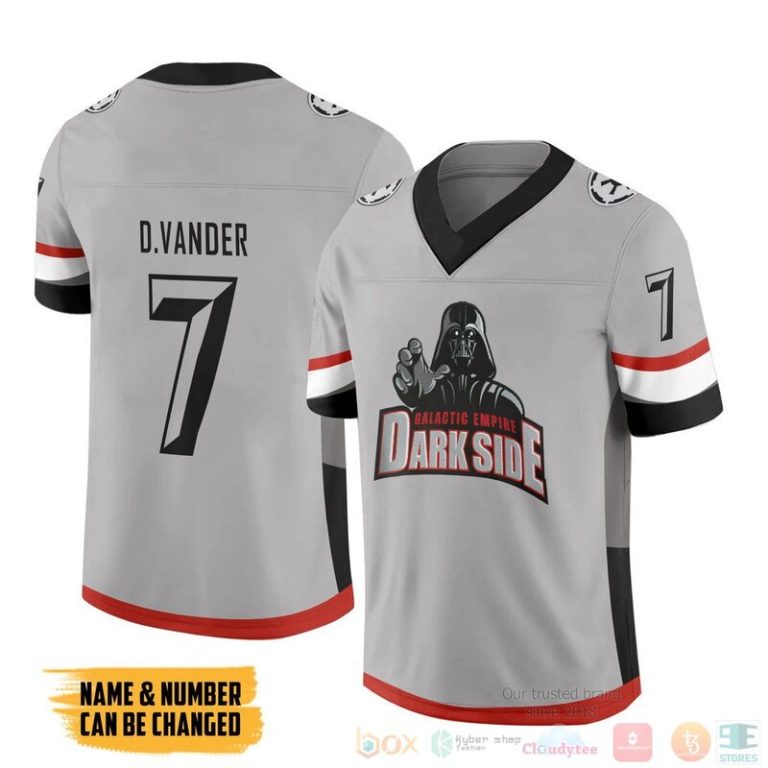 Star Wars Darth Vader Personalized Football Jersey 1 2