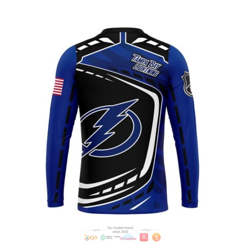 Tampa Bay Lightning NHL black blue 3D shirt hoodie 1 2 3 4 5 6