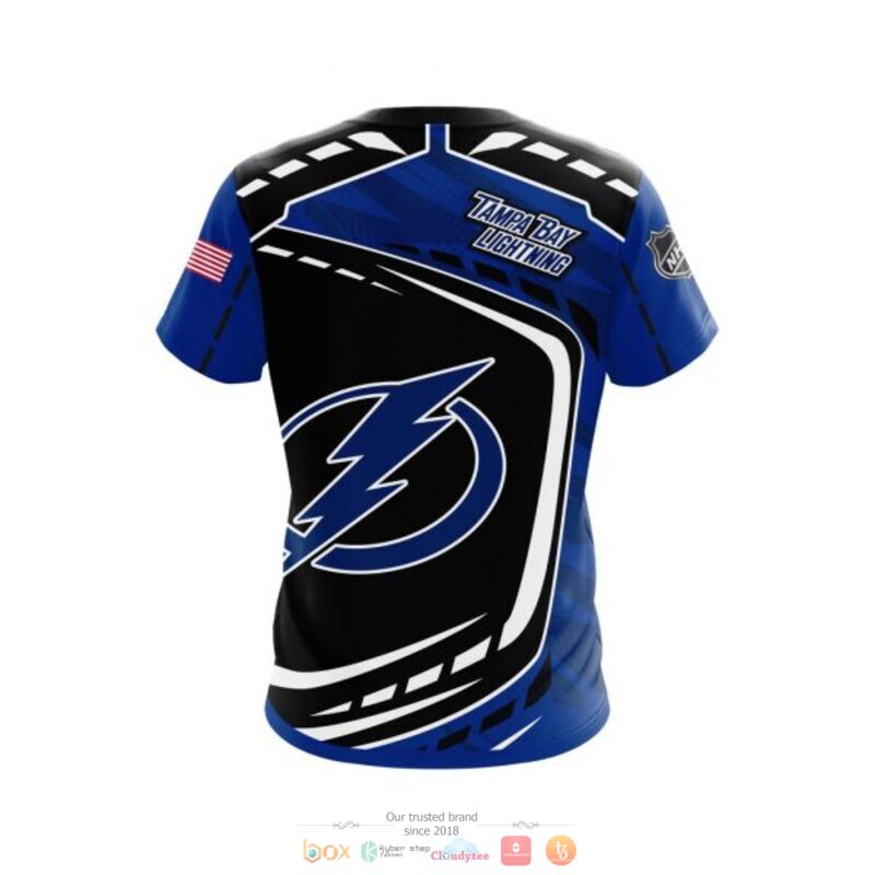 Tampa Bay Lightning NHL black blue 3D shirt hoodie 1 2 3 4 5 6 7 8