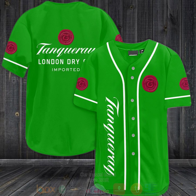Tanqueray London Dry Gin Imported Baseball Jersey