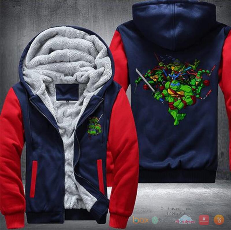Teenage Mutant Ninja Turtles Fleece Hoodie Jacket 1 2