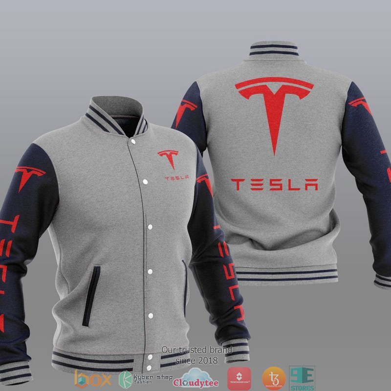 Tesla Baseball Jacket 1