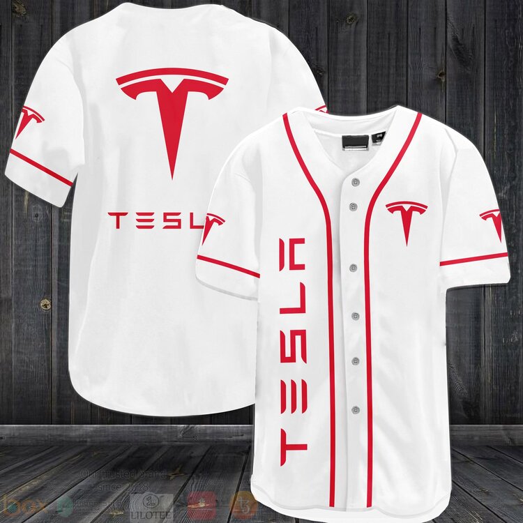 Tesla Motors Baseball Jersey