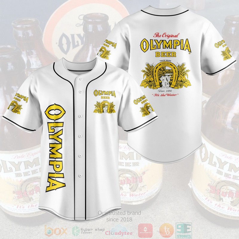 The Original Olympia Beer Baseball Jersey