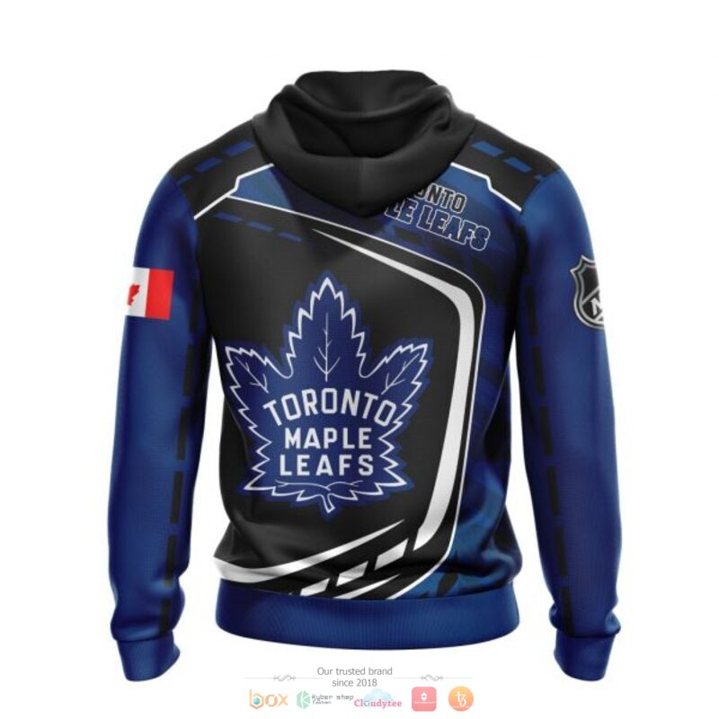Toronto Maple Leafs NHL black blue 3D shirt hoodie 1 2