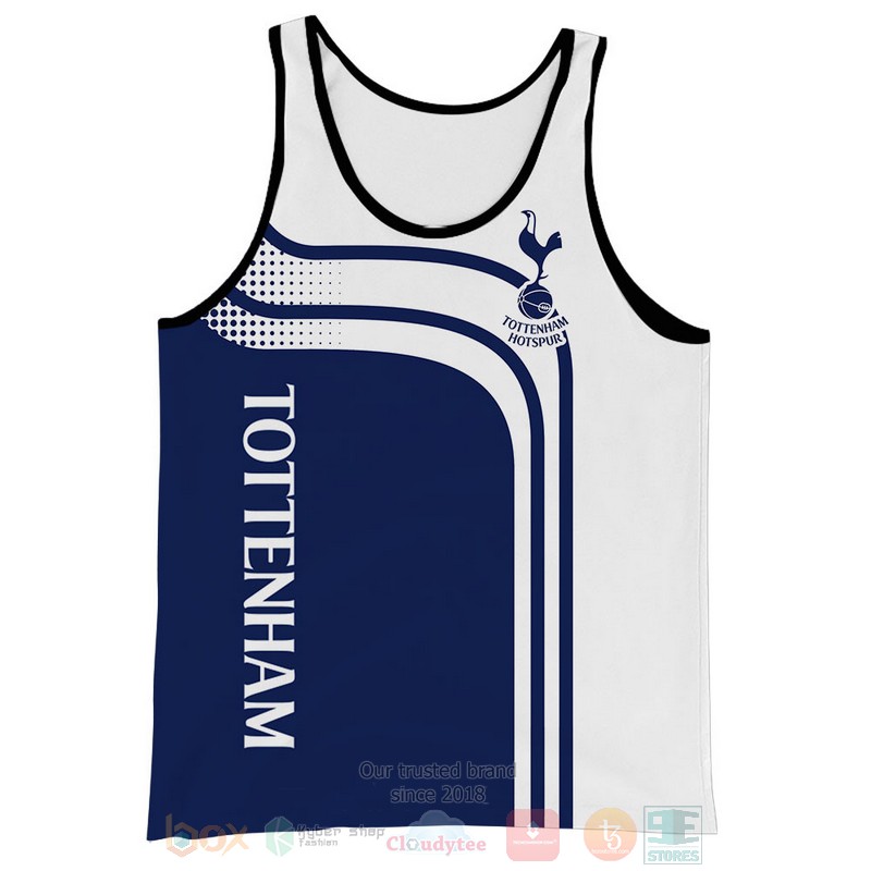 Tottenham Hotspur blue white 3D shirt hoodie 1 2 3 4 5 6 7 8 9 10