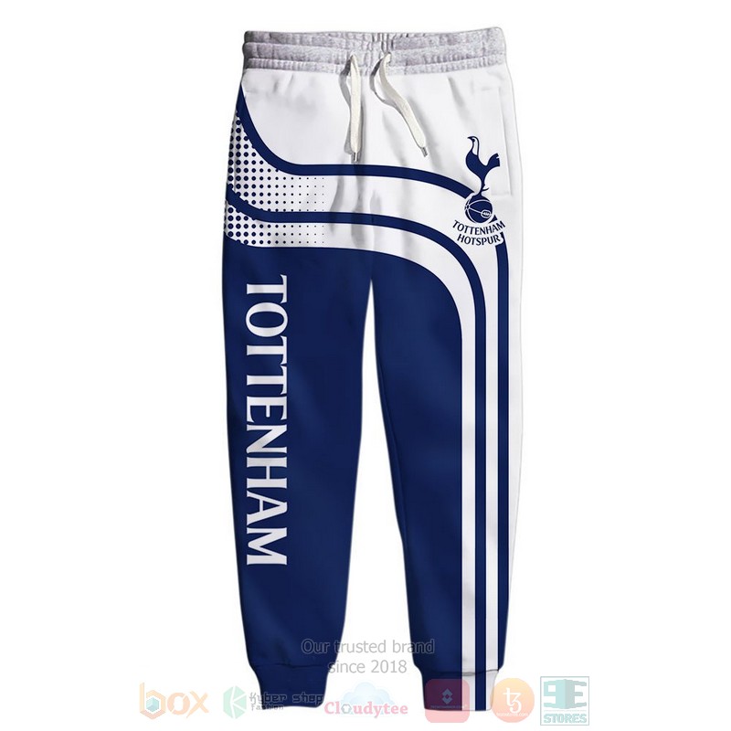 Tottenham Hotspur blue white 3D shirt hoodie 1 2 3 4 5 6 7 8 9 10 11 12 13 14 15 16