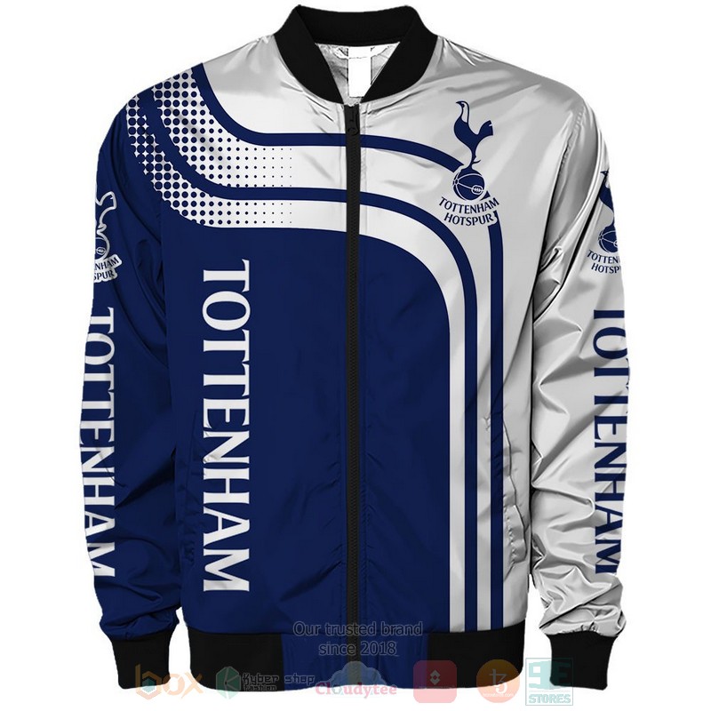 Tottenham Hotspur blue white 3D shirt hoodie 1 2 3 4 5 6 7 8 9 10 11 12 13 14 15 16 17