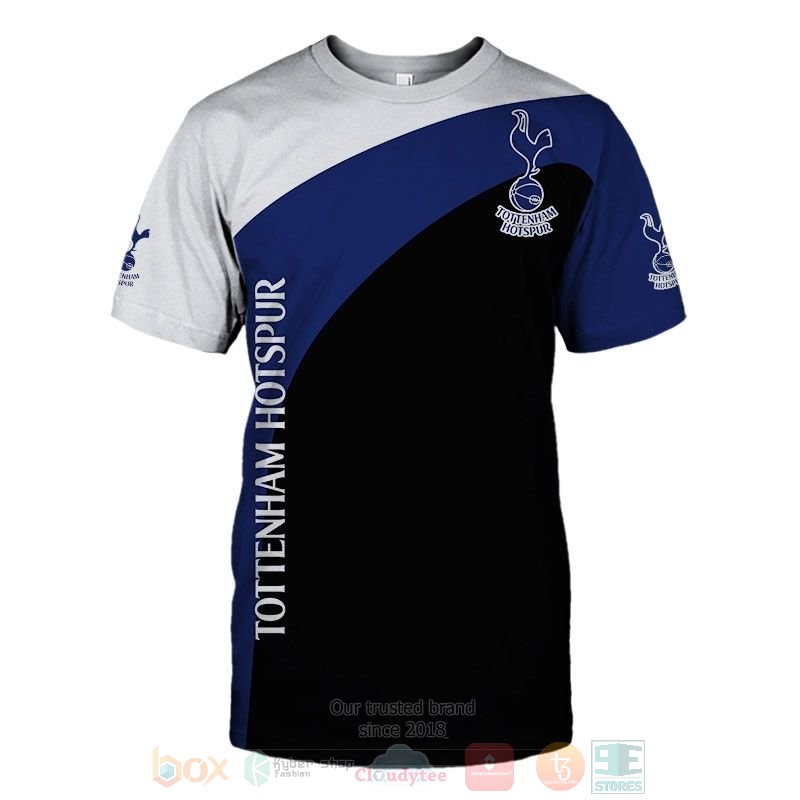 Tottenham Hotspur white blue black 3D shirt hoodie 1 2 3 4 5 6 7 8 9 10 11 12 13 14 15 16 17 18 19 20 21