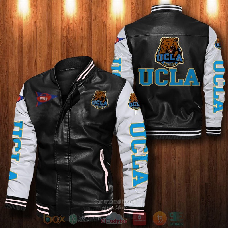 UCLA Bruins Leather Bomber Jacket