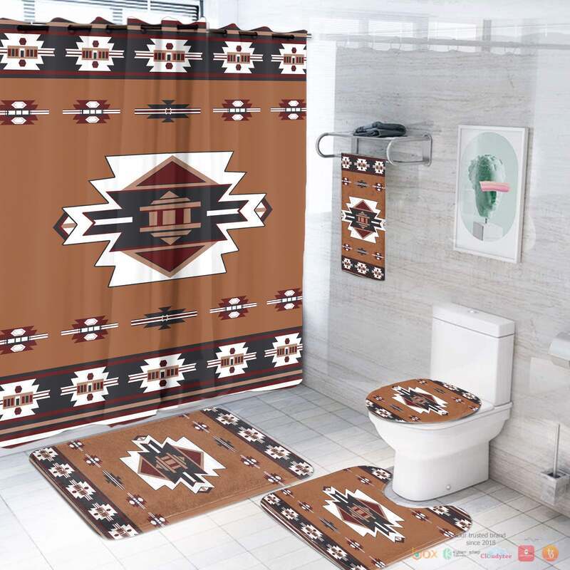 United Tribes Native American Bathroom Set