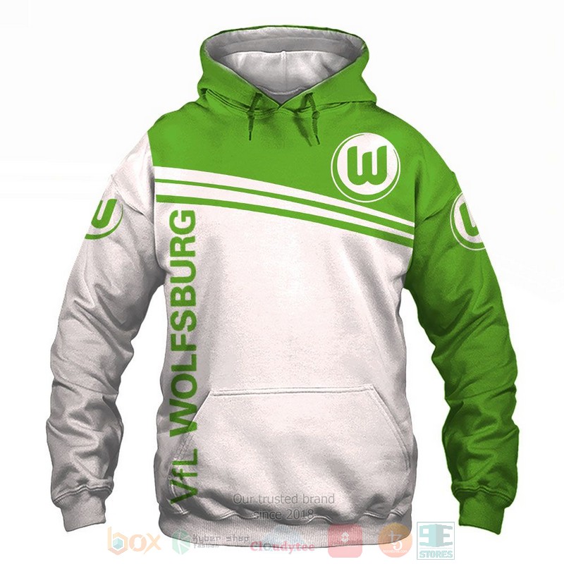 VfL Wolfsburg 3D shirt hoodie