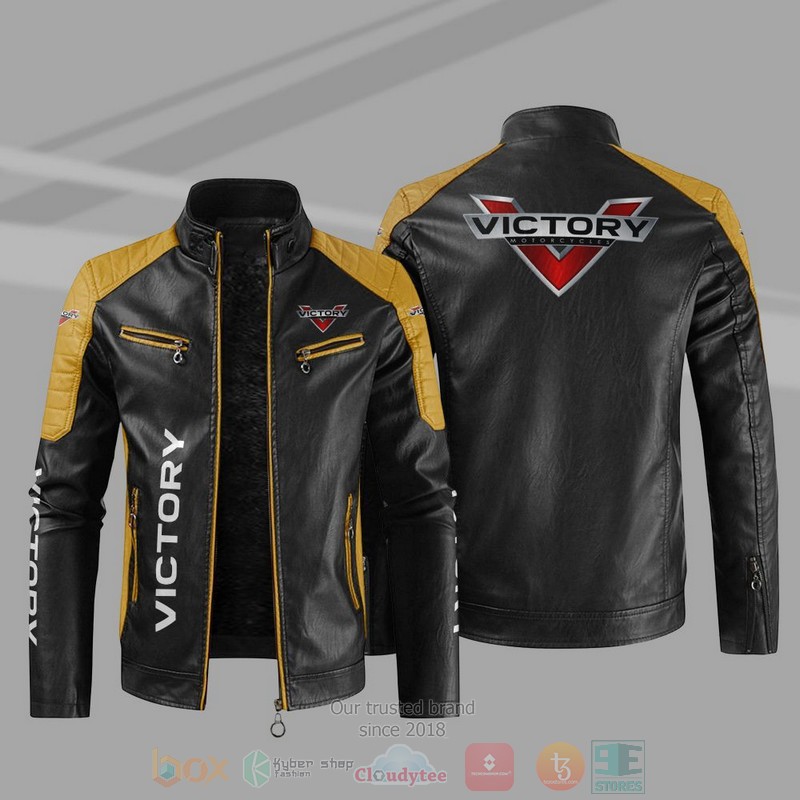 Victory Motorcycles Block Leather Jacket 1