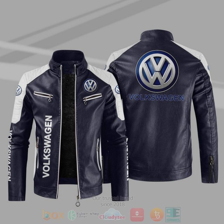 Volkswagen Block Leather Jacket 1 2