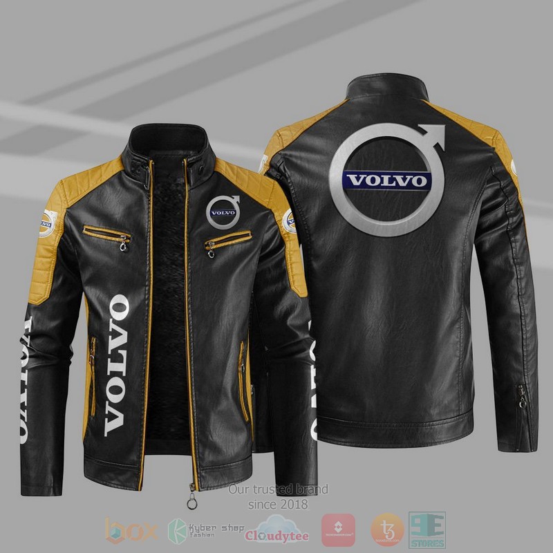 Volvo Block Leather Jacket 1