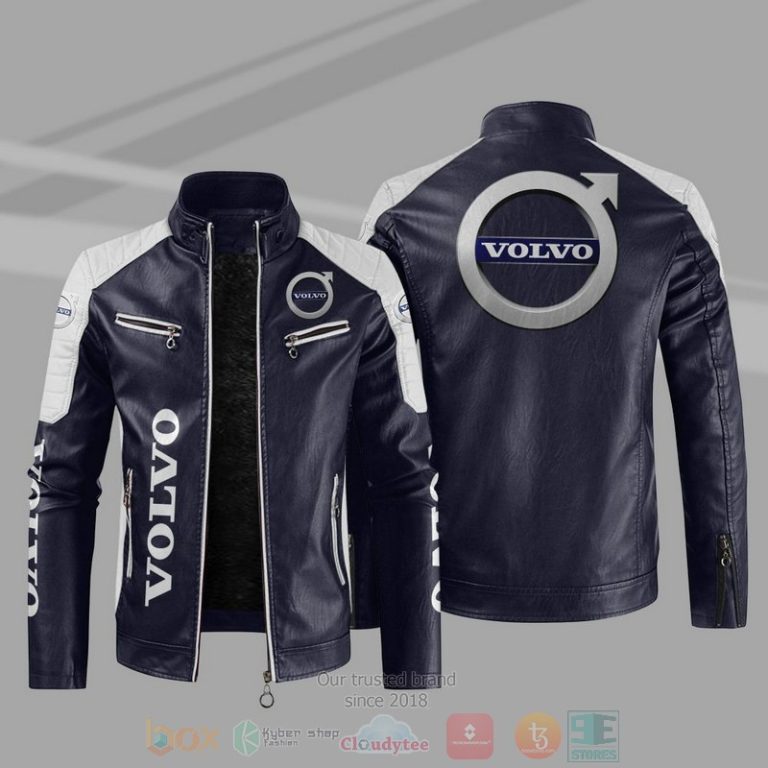 Volvo Block Leather Jacket 1 2