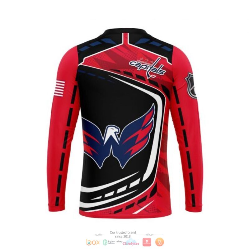 Washington Capitals NHL black red 3D shirt hoodie 1 2 3 4 5 6