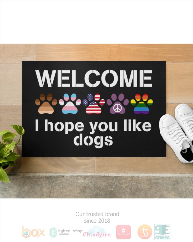 Welcome I hope you like dogs doormat 1 2 3 4